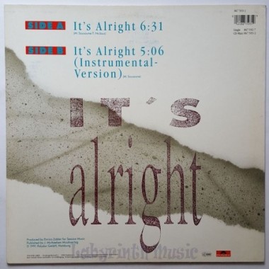 The Innings - It's Alright • 12" Vinyl Maxi • NM - Labyrinth Music