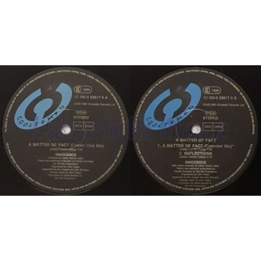 Innocence - A Matter Of Fact • 12" Vinyl Maxi • EX - Labyrinth Music