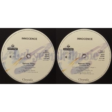 Innocence - Natural Thing • 12" Vinyl Maxi • EX - Labyrinth Music