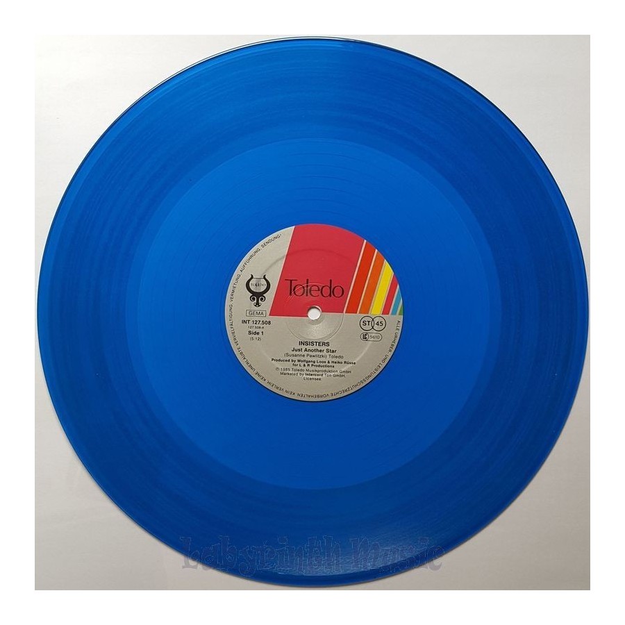 Insisters - Just Another Star • 12" Vinyl Maxi • EX - Labyrinth Music