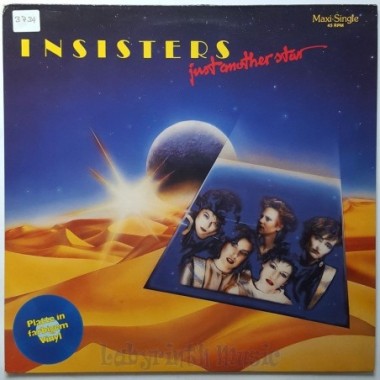 Insisters - Just Another Star • 12" Vinyl Maxi • EX - Labyrinth Music