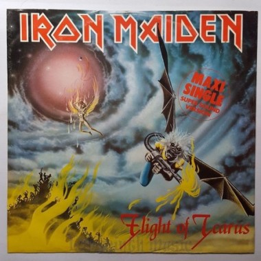 Iron Maiden - Flight Of Icarus • 12" Vinyl Maxi • EX - Labyrinth Music
