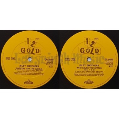 The Isley Brothers - Harvest For The World • 12" Vinyl Maxi • EX - Labyrinth Music