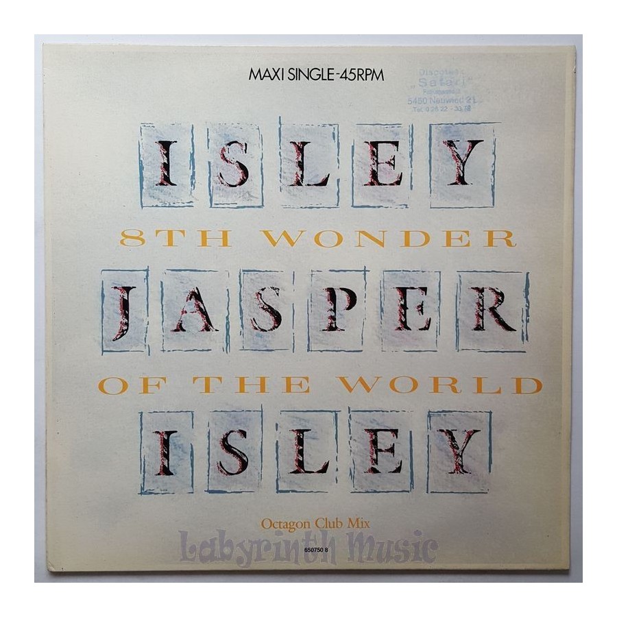 Isley Jasper Isley - 8th Wonder Of The World • 12" Vinyl Maxi • EX - Labyrinth Music