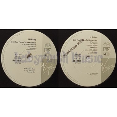 It Bites - Still Too Young To Remember • 12" Vinyl Maxi • EX - Labyrinth Music