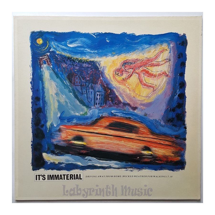 It's Immaterial - Driving Away From Home • 12" Vinyl Maxi • MINT - Labyrinth Music