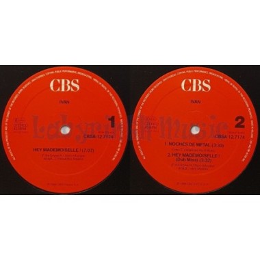 Ivan - Hey Mademoiselle • 12" Vinyl Maxi - Labyrinth Music