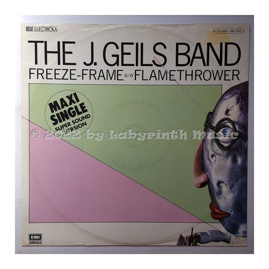 The J. Geils Band - Freeze-Frame • 12" Vinyl Maxi - Labyrinth Music