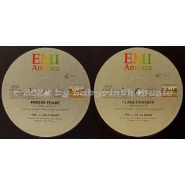 The J. Geils Band - Freeze-Frame • 12" Vinyl Maxi - Labyrinth Music