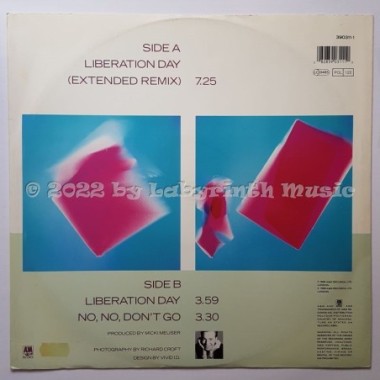 J. Marcus - Liberation Day • 12" Vinyl Maxi • NM - Labyrinth Music