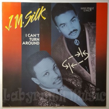 J.M. Silk - I Can't Turn Around • 12" Vinyl Maxi • NM - Labyrinth Music