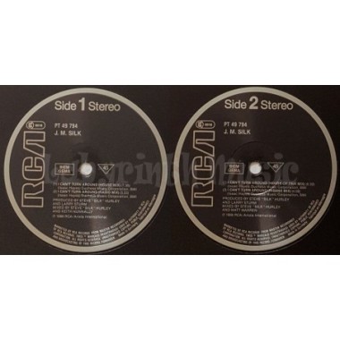 J.M. Silk - I Can't Turn Around • 12" Vinyl Maxi • NM - Labyrinth Music