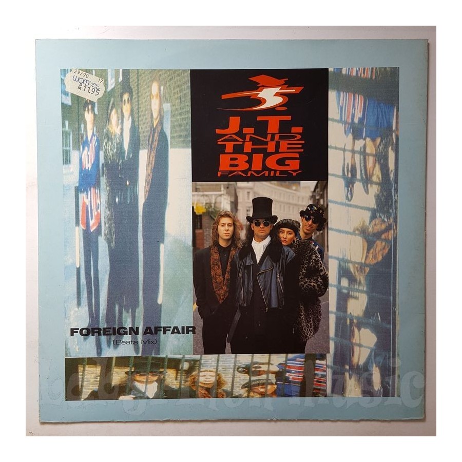 J.T. And The Big Family - Foreign Affair • 12" Vinyl Maxi - Labyrinth Music