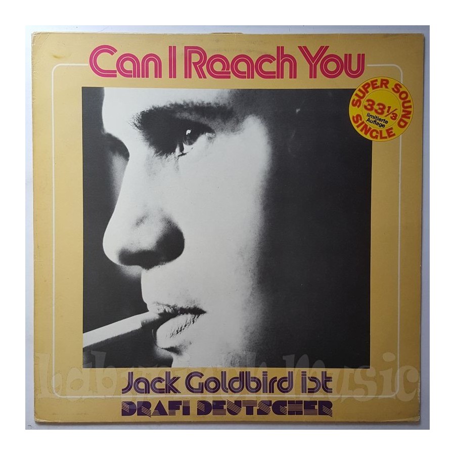 Jack Goldbird - Can I Reach You • 12" Vinyl Maxi • EX - Labyrinth Music