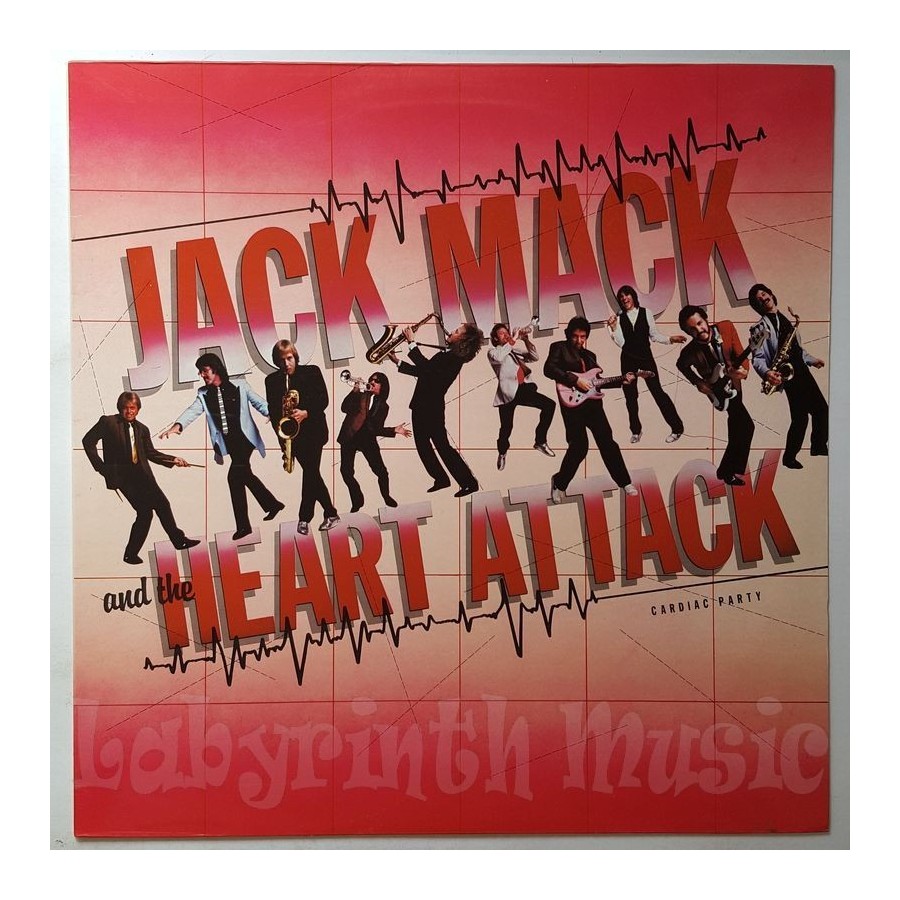 Jack Mack And The Heart Attack - Cardiac Party • 12" Vinyl LP • NM - Labyrinth Music