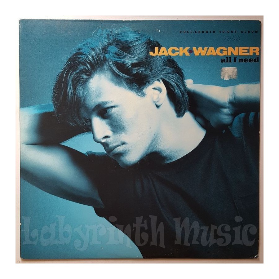 Jack Wagner - All I Need • 12" Vinyl LP - Labyrinth Music