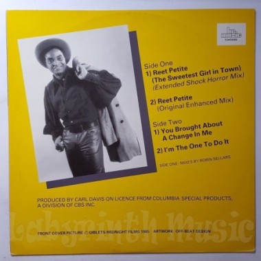 Jackie Wilson - Reet Petite • 12" Vinyl Maxi - Labyrinth Music