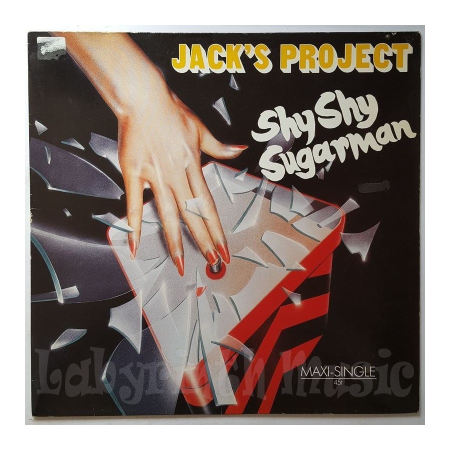 Jack's Project - Shy Shy Sugarman • 12" Vinyl Maxi • EX - Labyrinth Music