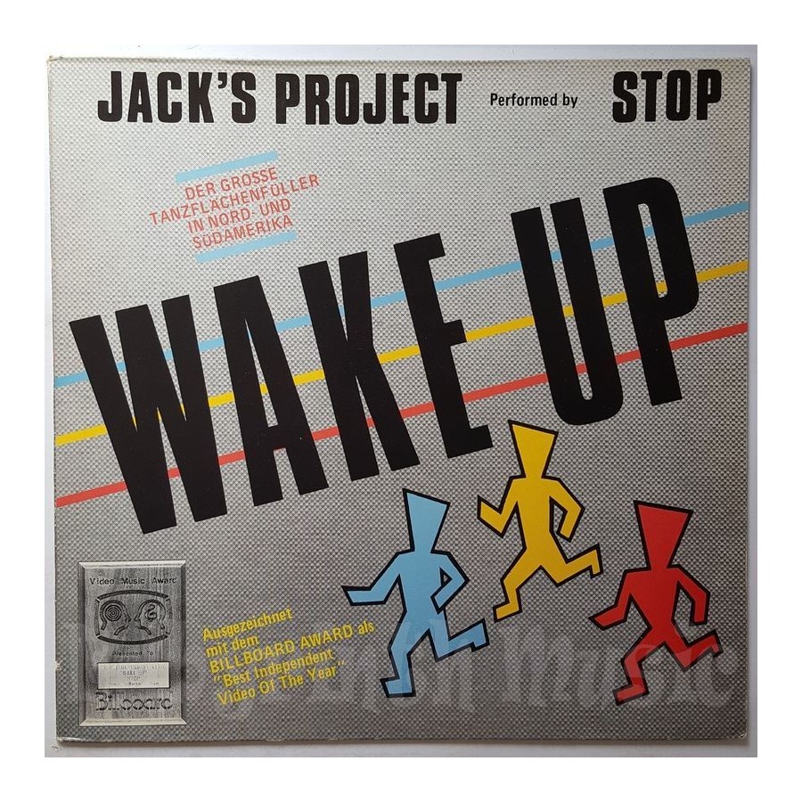 Jack's Project - Wake Up • 12" Vinyl Maxi • EX - Labyrinth Music