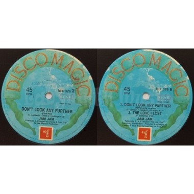 Jam Jam - Don't Look Any Further • 12" Vinyl Maxi - Labyrinth Music