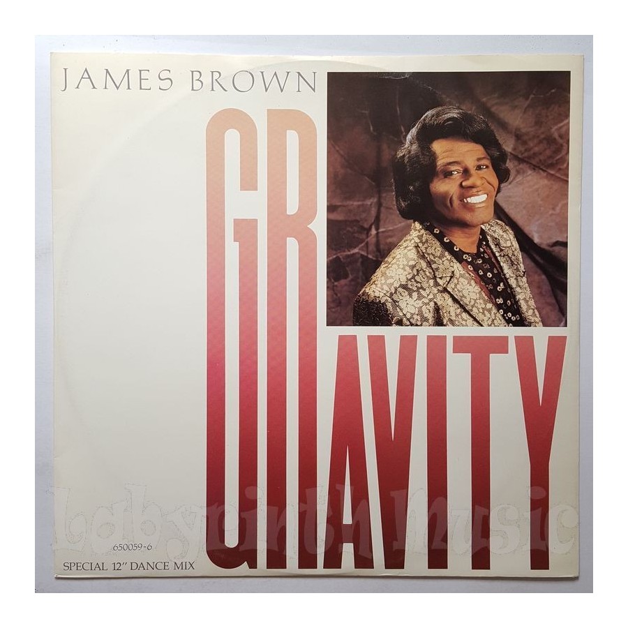 James Brown - Gravity • 12" Vinyl Maxi • MINT - Labyrinth Music