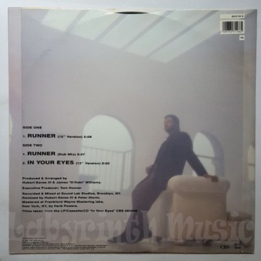 James D-Train Williams - Runner • 12" Vinyl Maxi • MINT - Labyrinth Music