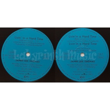 Jamie Lee Thomas - Livin' In A Hard Time • 12" Vinyl Maxi • MINT - Labyrinth Music