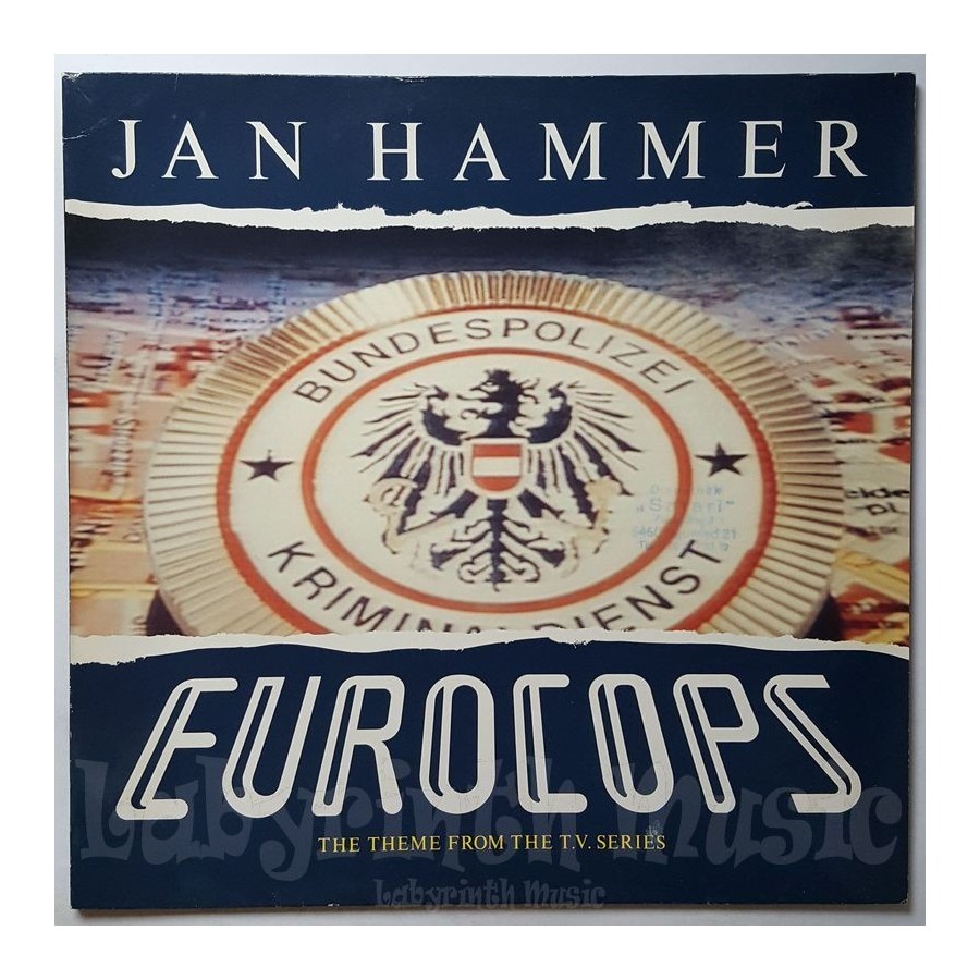 Jan Hammer - Eurocops • 12" Vinyl Maxi • EX - Labyrinth Music