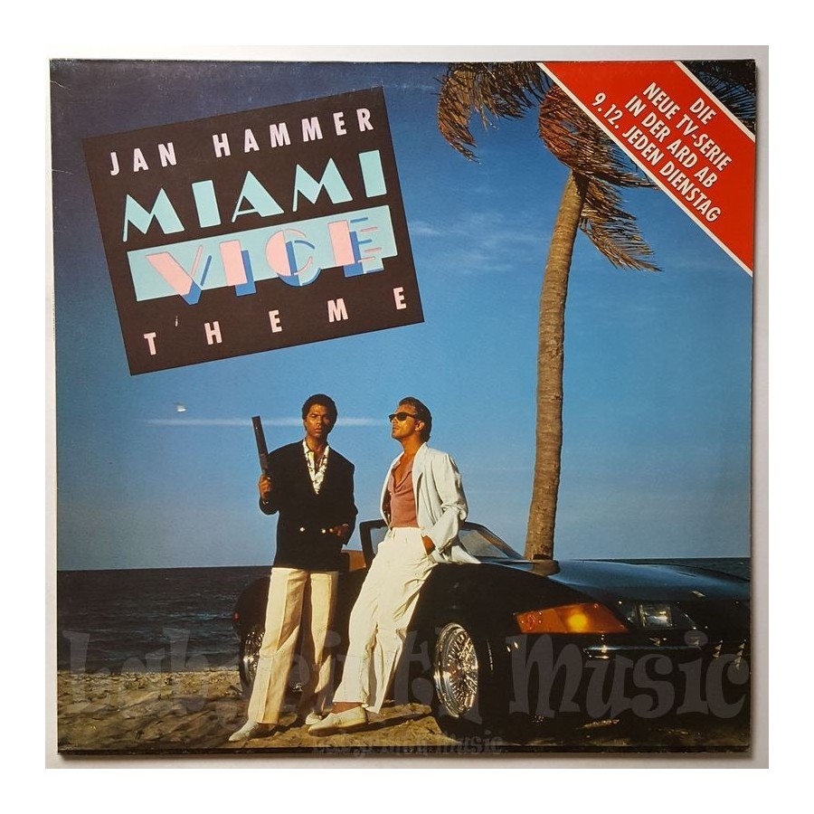 Jan Hammer - Miami Vice Theme • 12" Vinyl Maxi • NM - Labyrinth Music