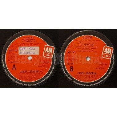 Janet Jackson - Control • 12" Vinyl Maxi - Labyrinth Music