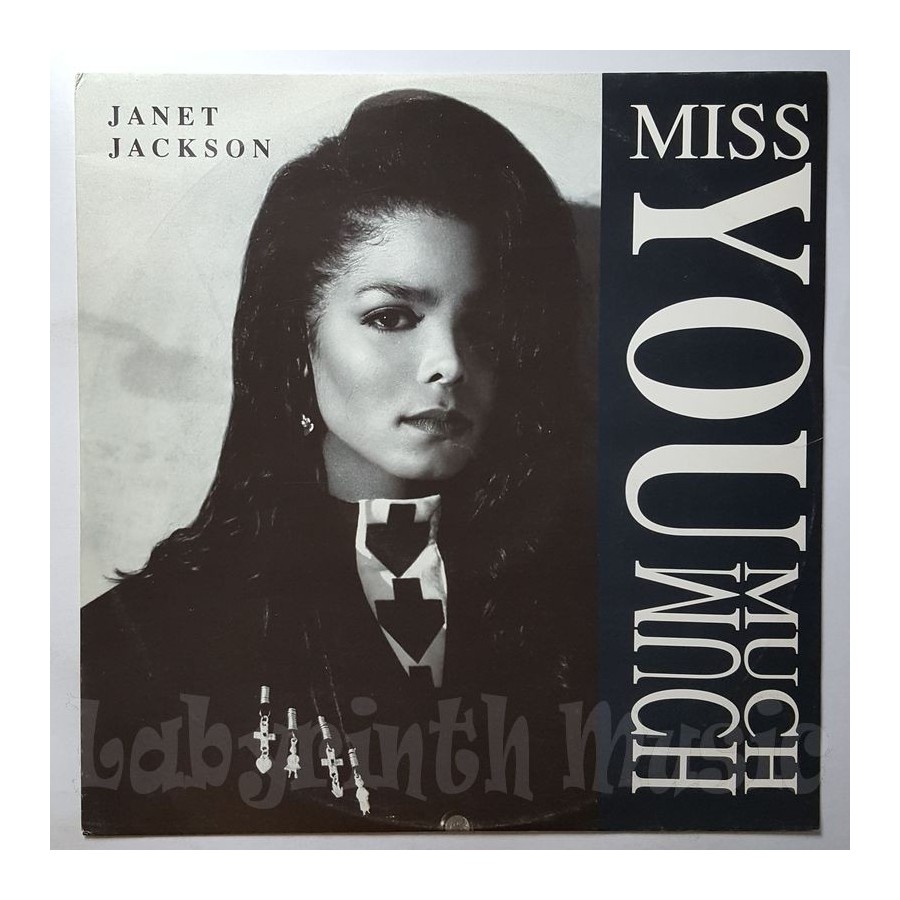 Janet Jackson - Miss You Much • 12" Vinyl Maxi • EX - Labyrinth Music