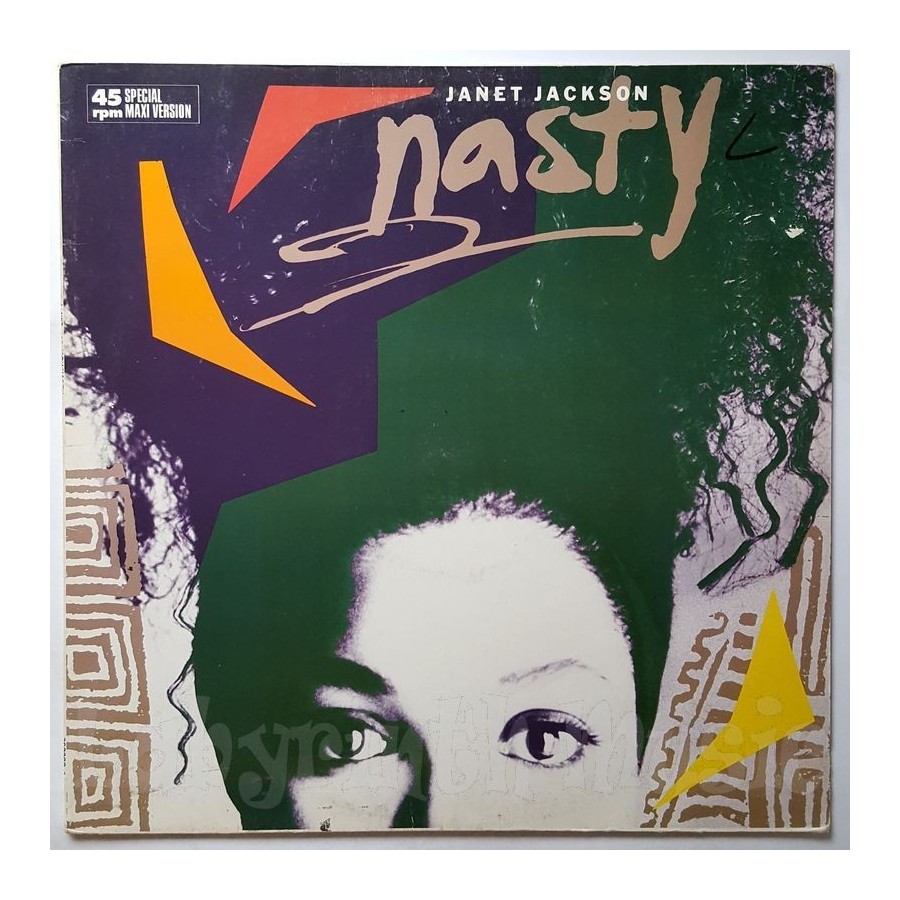 Janet Jackson - Nasty • 12" Vinyl Maxi - Labyrinth Music