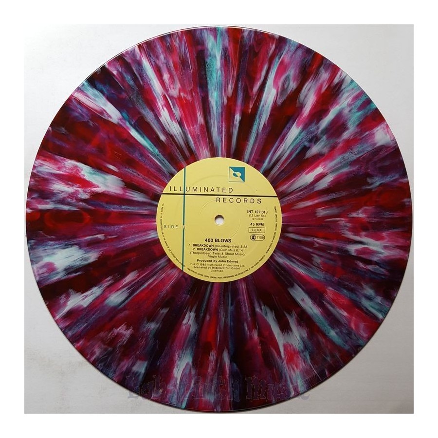 400 Blows - Runaway • 12" Vinyl Maxi • EX - Labyrinth Music