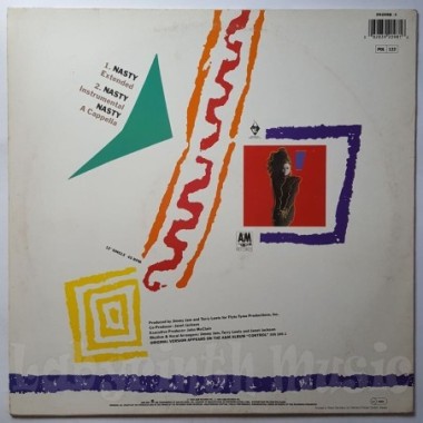 Janet Jackson - Nasty • 12" Vinyl Maxi - Labyrinth Music