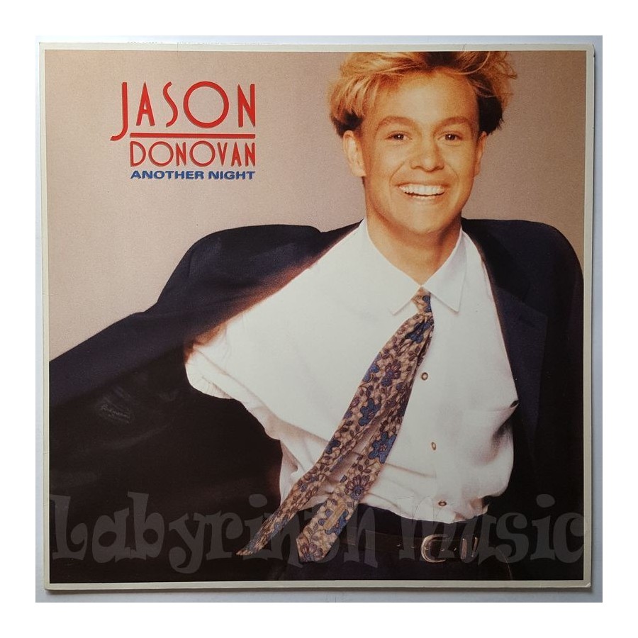 Jason Donovan - Another Night • 12" Vinyl Maxi • NM - Labyrinth Music