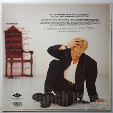 Jason Donovan - Another Night • 12" Vinyl Maxi • NM - Labyrinth Music