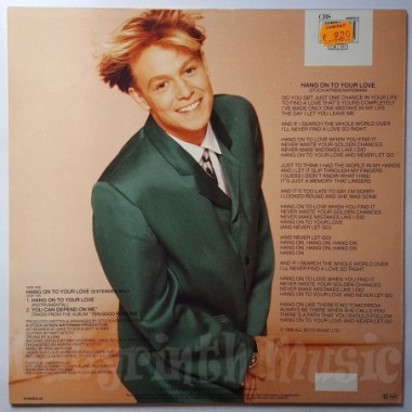 Jason Donovan - Hang On To Your Love • 12" Vinyl Maxi • MINT - Labyrinth Music