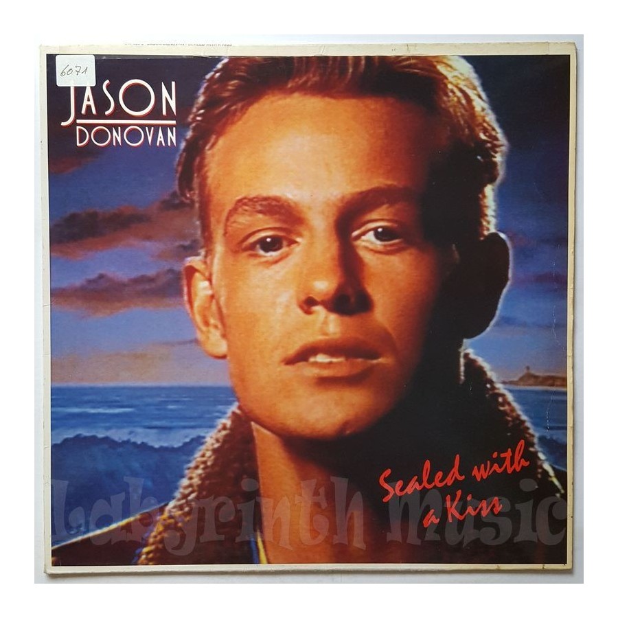 Jason Donovan - Sealed With A Kiss • 12" Vinyl Maxi - Labyrinth Music