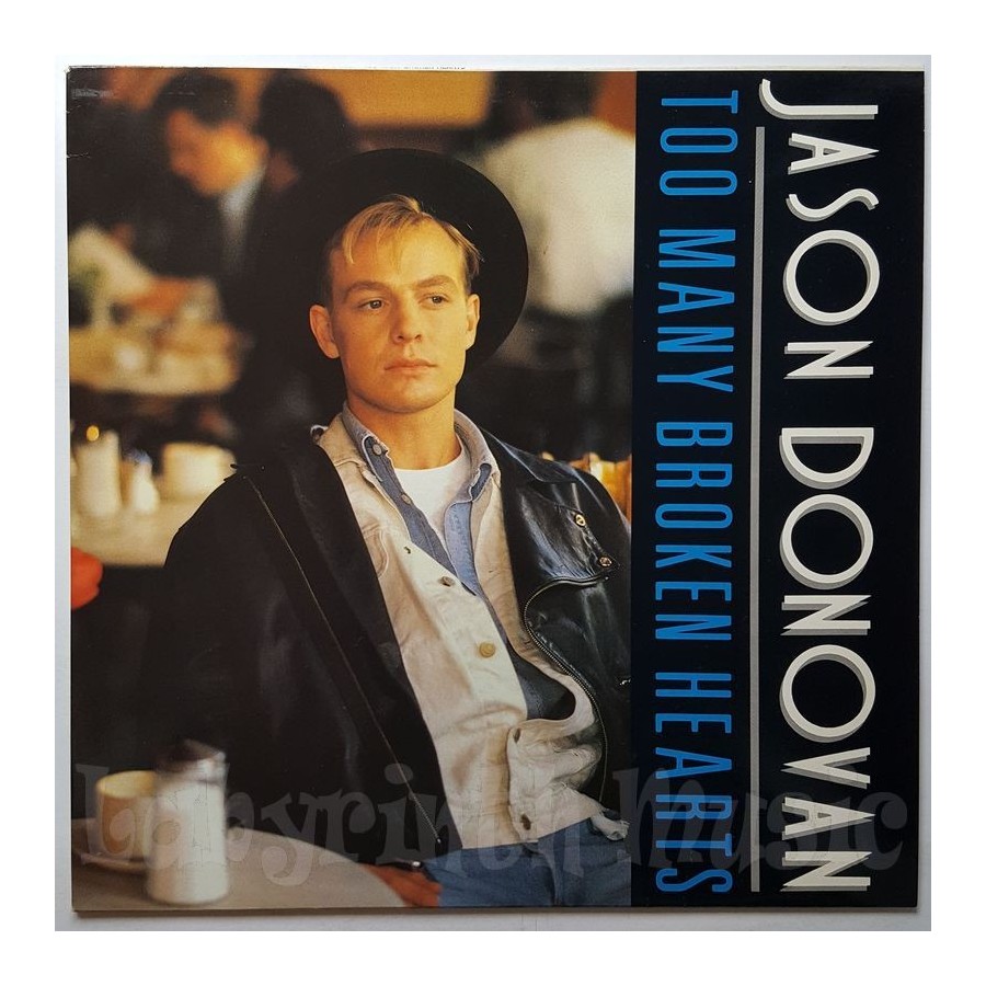 Jason Donovan - Too Many Broken Hearts • 12" Vinyl Maxi • MINT - Labyrinth Music