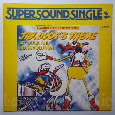 Jay Duck And J. D. Revolution - Jay Duck's Theme • 12" Vinyl Maxi • MINT - Labyrinth Music