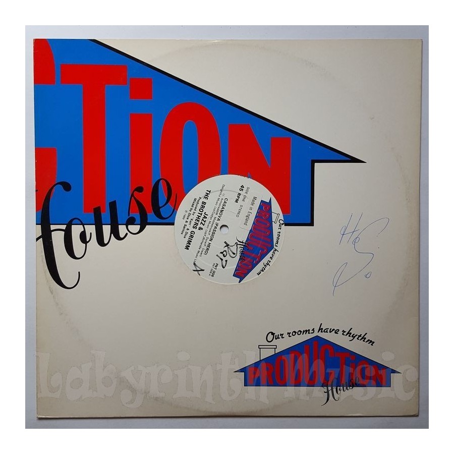 Jazz & The Brothers Grimm - Casanova • 12" Vinyl Maxi - Labyrinth Music