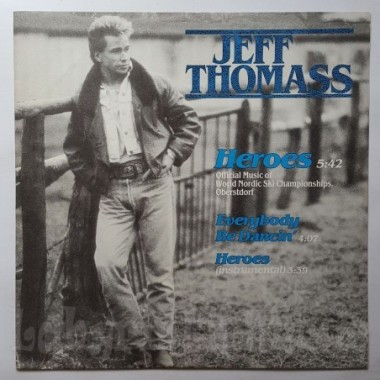 Jeff Thomass - Heroes • 12" Vinyl Maxi • NM - Labyrinth Music
