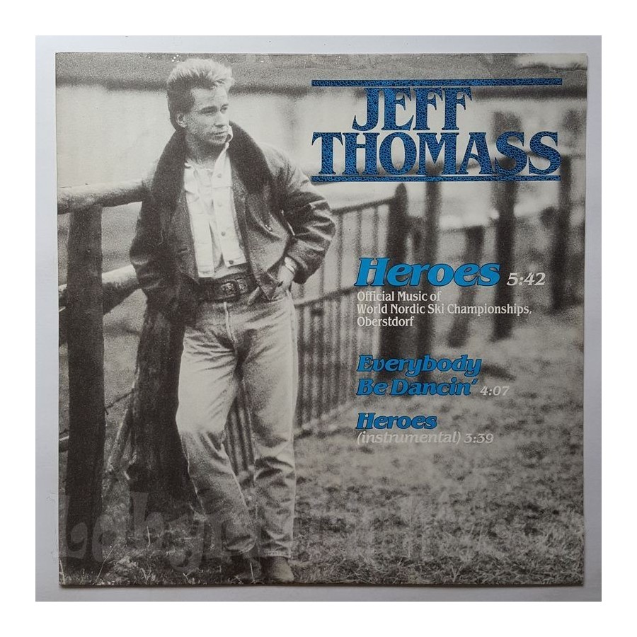 Jeff Thomass - Heroes • 12" Vinyl Maxi • NM - Labyrinth Music