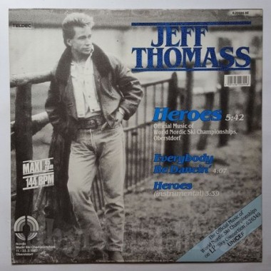 Jeff Thomass - Heroes • 12" Vinyl Maxi • NM - Labyrinth Music