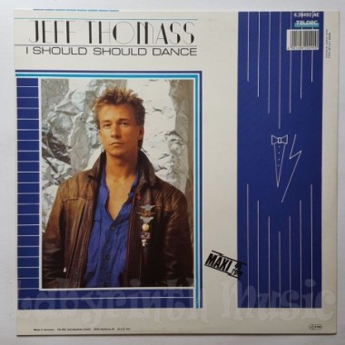 Jeff Thomass - I Should Should Dance • 12" Vinyl Maxi • NM - Labyrinth Music