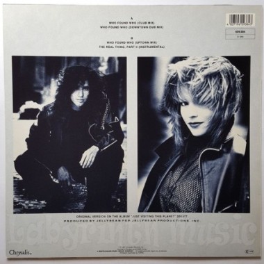 Jellybean Feat. Elisa Fiorillo - Who Found Who • 12" Vinyl Maxi • MINT - Labyrinth Music