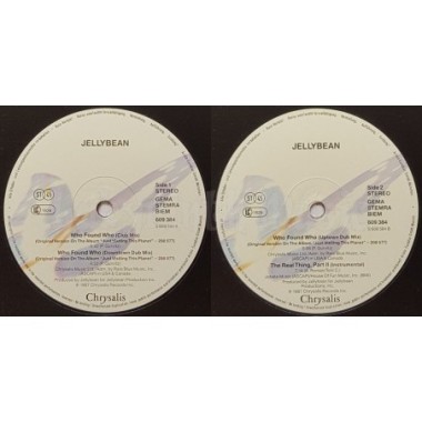 Jellybean Feat. Elisa Fiorillo - Who Found Who • 12" Vinyl Maxi • MINT - Labyrinth Music