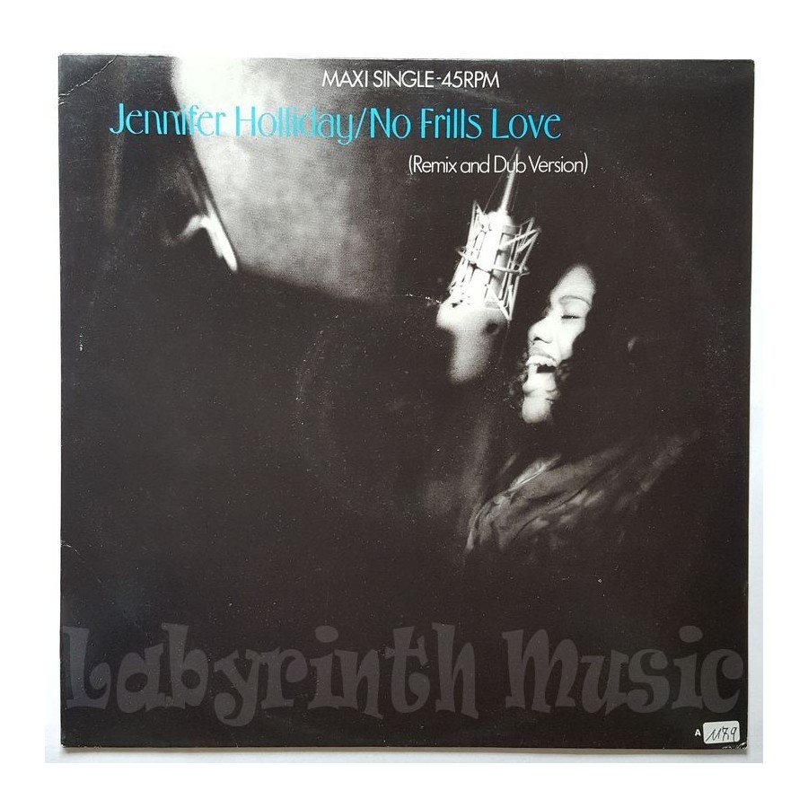 Jennifer Holliday - No Frills Love • 12" Vinyl Maxi • EX - Labyrinth Music