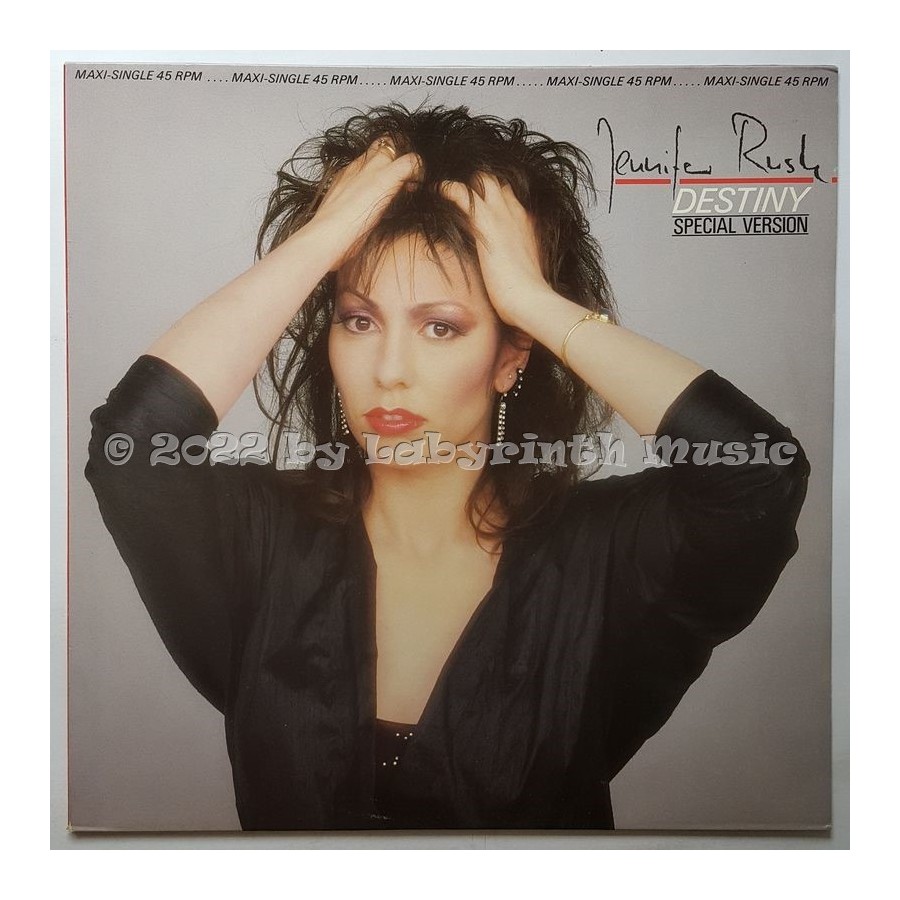 Jennifer Rush - Destiny • 12" Vinyl Maxi • NM - Labyrinth Music