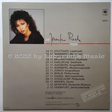Jennifer Rush - Destiny • 12" Vinyl Maxi • EX - Labyrinth Music